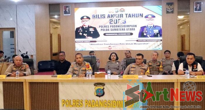 Polres Padangsidimpuan Paparkan Langkah Strategis Kemanusiaan Sepanjang 2025