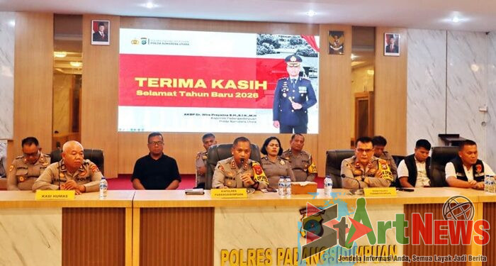 Polres Padangsidimpuan Selesaikan 388 Perkara Pidana Selama 2025