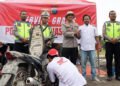 Polres Tapteng Lanjutkan Servis Motor Gratis bagi Korban Banjir