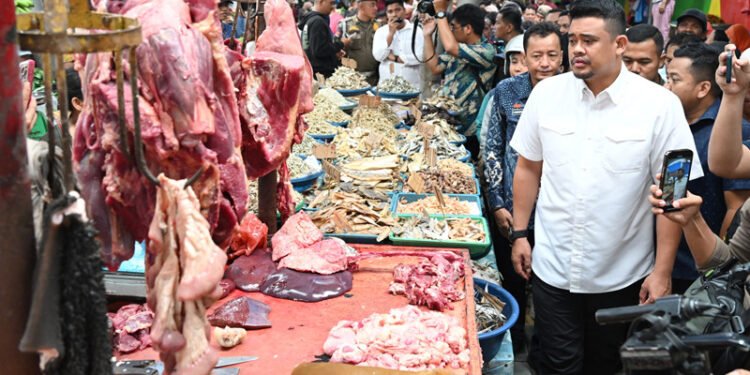 Jelang Nataru, Gubernur Bobby Nasution Pastikan Stok Pangan Sumut Aman