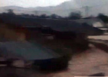 Sungai Batang Toru Kembali Meluap Rendam Pemukiman Warga