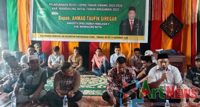 Taufik Siregar Reses di Mompang Jae, Masalah Anggaran Jadi Fokus Pembahasan