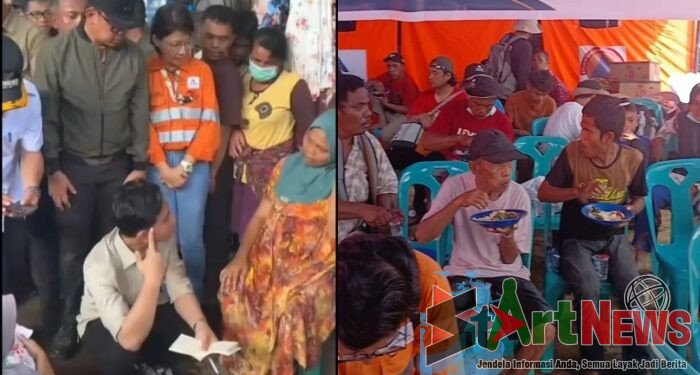 Wapres Kunjungi Posko Bencana yang Didirikan PT Agincourt Resources