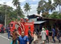 Bengkel Sagala di Padangsidimpuan Terbakar, Pemilik Meninggal Dunia Diduga Serangan Jantung