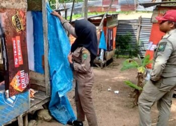 Digerebek Satpol PP di Bukit Simarsayang, Sepasang Sejoli Kabur ke Semak-semak