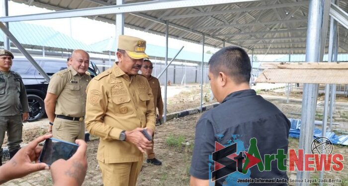 Pengerjaan Capai 90 Persen, 660 Los Samping Pasar Baru Segera Difungsikan