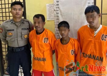 Polisi Ringkus Tiga Penjarah Bina Swalayan Pandan, Kerugian Rp4 Miliar