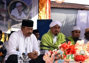 Hadiri Sejuta Salawat, Saipullah Mohon Bimbingan Kelola Pemerintahan Madina