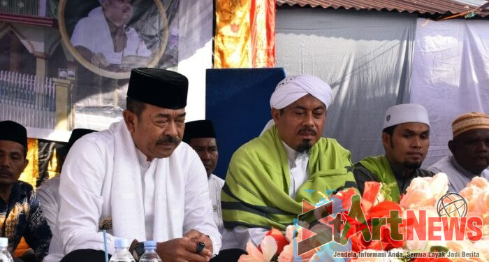 Hadiri Sejuta Salawat, Saipullah Mohon Bimbingan Kelola Pemerintahan Madina