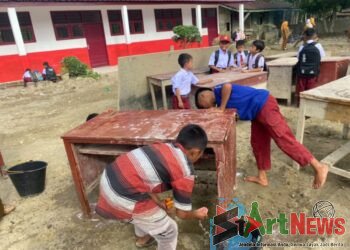 Potret Tangguh Siswa SDN 043 Muara Batang Angkola