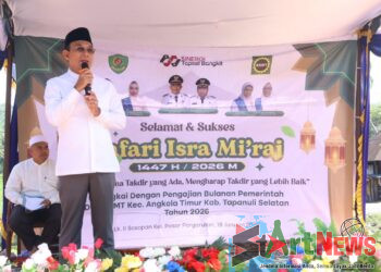 Gus Irawan Sampaikan Komitmen Pemulihan Pasca-Bencana di Pengajian BKMT Angkola Timur