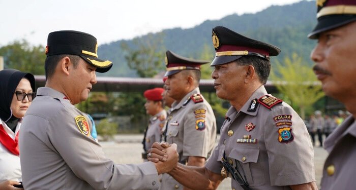 Kapolres Tapteng Pimpin Sertijab Kasat Reskrim, Kasat Samapta, dan Kapolsek Sorkam