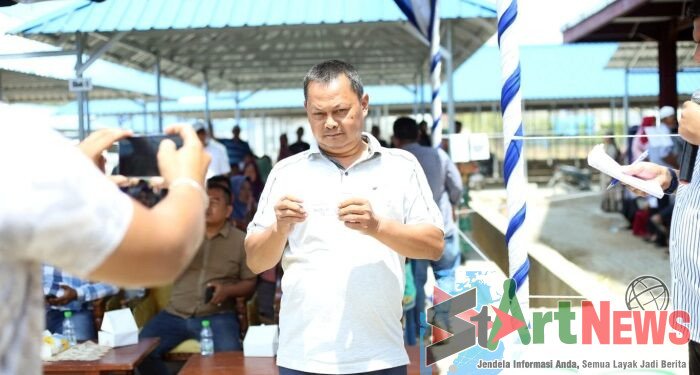 Pengundian Nomor Hari Ini, 712 Los Pasar Baru Panyabungan Siap Ditempati