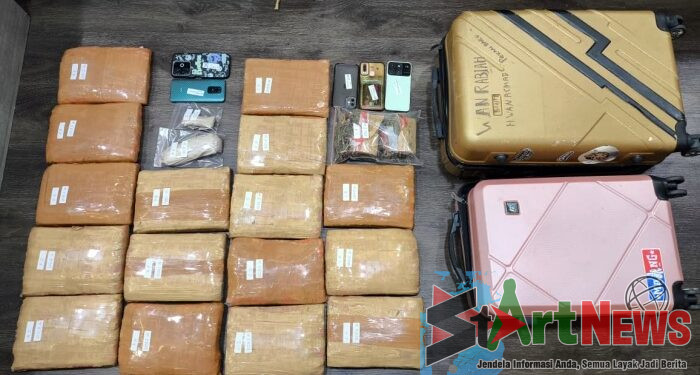 Polda Metro Jaya Gagalkan Peredaran 17 Kilogram Ganja di Kemayoran