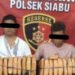 Polsek Siabu Tangkap Dua Pengedar Ganja di Aek Lapan Panyabungan