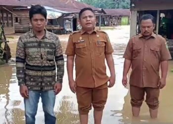 Sungai Sosa Meluap, Tiga Desa di Padanglawas Terendam Banjir