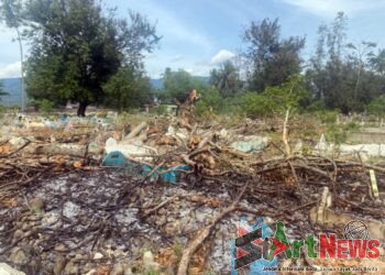 Warga Mengeluh, Puluhan Makam di Panyabungan II Rusak Ditimpa Pohon Tumbang