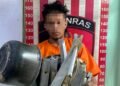 Aksi Nekat Pria Ini Berakhir di Balik Jeruji Polres Tapteng