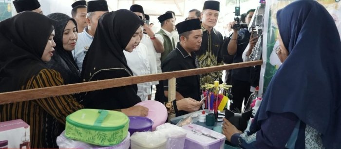 Bangkitkan Ekonomi Lokal, Bupati Palas Resmikan Ramadhan Fair Pertama