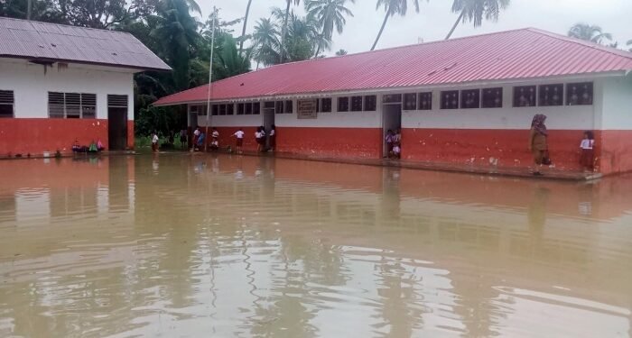 Hujan Lebat Bikin Tanggul Jebol, Tiga Desa di Siabu Terendam Banjir