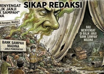 Bau Menyengat di Balik Janji ‘Bank Sampah’