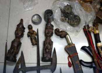 Bea Cukai Palembang Gagalkan Penyelundupan 21 Koli Artefak Kuno