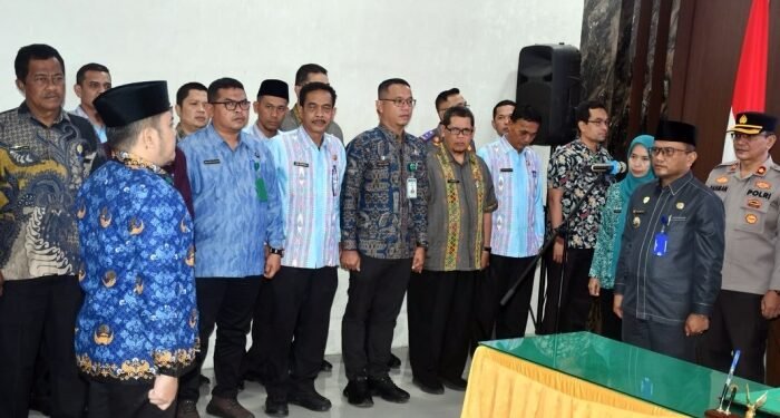 H. Rahmat Marzuki Nasution Dilantik Jadi Sekda Kota Padangsidimpuan