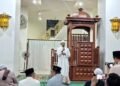 Bupati Madina Hadiri Tarawih Perdana di Masjid Agung, Ini Pesannya