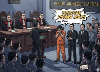 Jaksa Tuntut Pidana Mati Dua Kurir Sabu 35,9 Kilogram di Medan