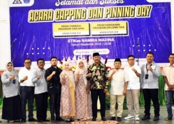 Ini Pesan Bupati Madina di Acara Capping dan Pinning Day Stikes Namira