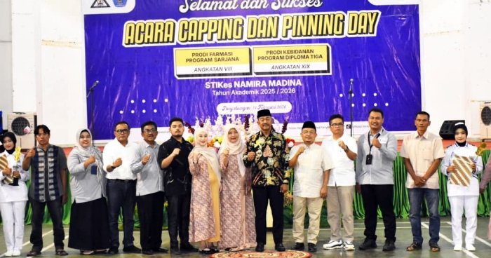 Ini Pesan Bupati Madina di Acara Capping dan Pinning Day Stikes Namira