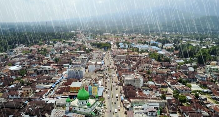Hari Ini Mayoritas Kecamatan di Madina Diprediksi Diguyur Hujan Sedang