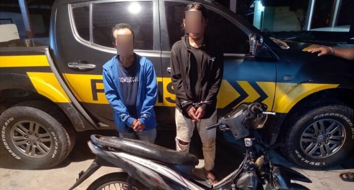 Dua Kurir Ganja dari Madina Tertangkap di Tapsel Gegara Ban Sepeda Motor Bocor