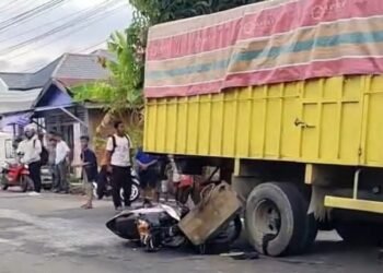 Pelajar Tewas Usai Tabrak Truk Parkir di Batang Ayumi Julu