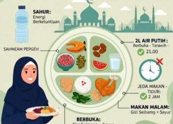 Strategi Mengatur Porsi Makan Saat Ramadan agar Tubuh Tetap Berenergi