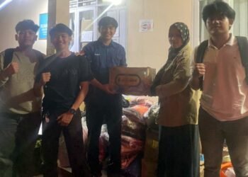 Wujud Bakti Mahasiswa Perantau, KABAMSU Bandung Raya Bantu Korban Longsor Cisarua