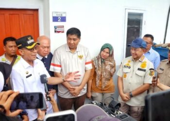 120 Keluarga Korban Bencana Tapsel Terima Kunci Huntap