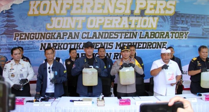 BNN Ungkap Laboratorium Narkoba Rahasia Milik Jaringan Rusia di Bali
