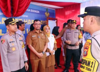 Kapolres Padangsidimpuan Cek Kesiapan Personel di Pos Operasi Ketupat Toba 2026