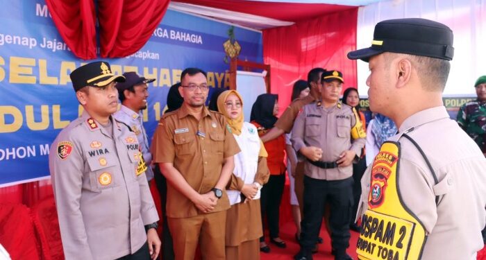 Kapolres Padangsidimpuan Cek Kesiapan Personel di Pos Operasi Ketupat Toba 2026
