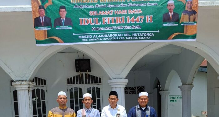 Masjid Al Mubarokah di Batang Angkola Siap Jadi Masjid Ramah Pemudik