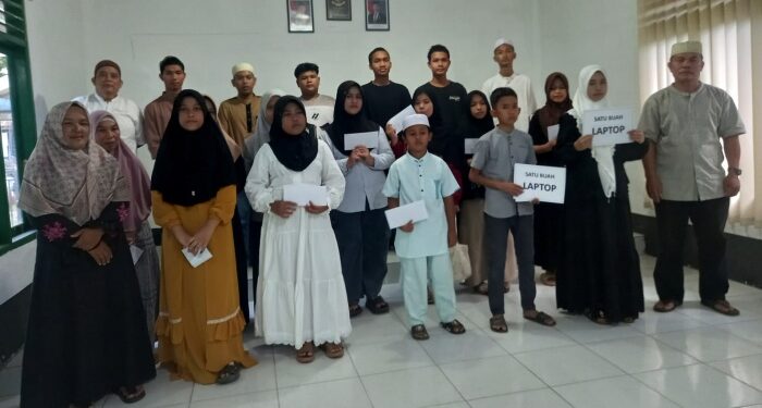 Pasmada 91 Salurkan Santunan Lebaran untuk 41 Anak Yatim Comeben