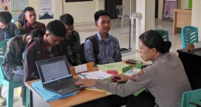 Persaingan Ketat, 71 Pendaftar Polri di Padangsidimpuan Lolos Verifikasi Tahap Awal