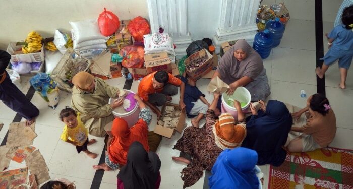 4.843 Warga Tapanuli Tengah Masih Mengungsi