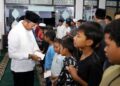 Saipullah Minta Restu Anak Yatim dan Tokoh Masyarakat Bangun Madina
