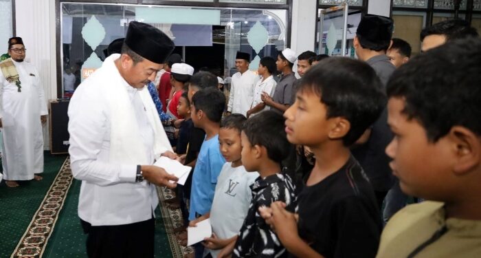 Saipullah Minta Restu Anak Yatim dan Tokoh Masyarakat Bangun Madina