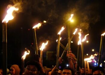 Tradisi Martelong-telong Menyambut Ari Rayo yang Dirindukan Diaspora Madina