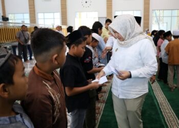 Wabup Madina Pastikan Hak Anak Yatim Aman dari Pemangkasan Anggaran