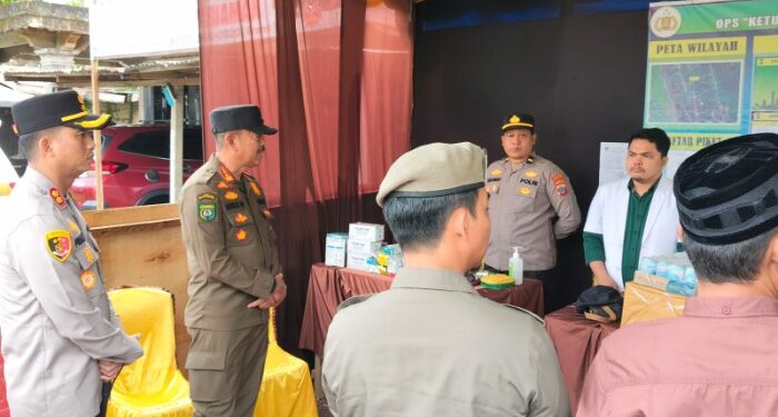 Bupati dan Kapolres Madina Tinjau Pos Pam serta Objek Wisata Pantai Barat