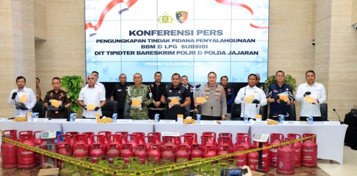 Bareskrim Polri Bongkar Mafia BBM dan LPG, Kerugian Negara Tembus Rp243 Miliar